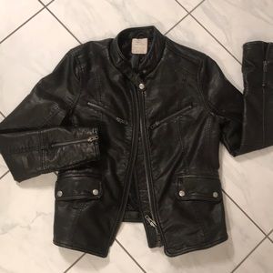 Vegan leather jacket